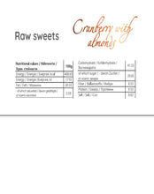 Încărcați imaginea în vizualizatorul galeriei - Bomboane crude SOO RAW afine cu migdale 1 buc