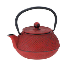 Load image into Gallery viewer, Japanese cast iron teapot Tetsu black 1.2l.