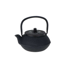Load image into Gallery viewer, Japanese cast iron teapot Tetsu black 1.2l.