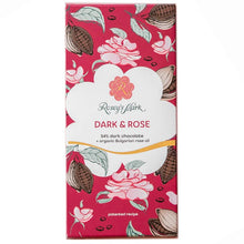 Încărcați imaginea în vizualizatorul galeriei - Ciocolată neagră Rosey's Mark cu trandafiri 52g