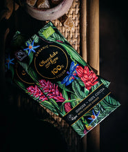 Заредете изображение във визуализатора на галерията – Черен шоколад със захаросан джинджифил 100% какао, 80гр Chocolate and Love