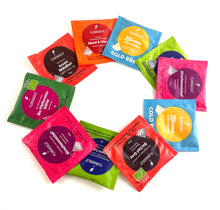 Încărcați imaginea în vizualizatorul galeriei - Set de mostre cu ceai ambalat de 10 plicuri