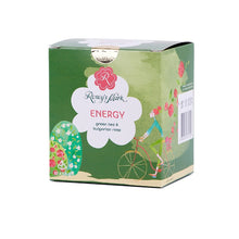 Încărcați imaginea în vizualizatorul galeriei - Rosey's Mark Energy ceai verde și trandafir în piramide 10 buc