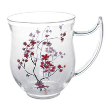 Încărcați imaginea în vizualizatorul galeriei - Pahar din sticla Cherry Blossom 320 ml