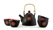 Încărcați imaginea în vizualizatorul galeriei - Set de ceai din ceramica din 4 piese "Hidchi"