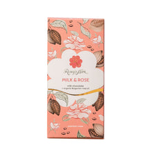 Încărcați imaginea în vizualizatorul galeriei - Ciocolata cu lapte Rosey's Mark cu trandafiri 52g