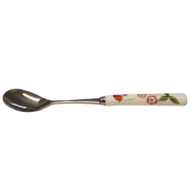 Заредете изображение във визуализатора на галерията – Чаена лъжичка с порцеланова дръжка Mirella, 14см.