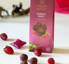 Încărcați imaginea în vizualizatorul galeriei - Bomboane vegane Nouri cu fructe de padure 10 buc.