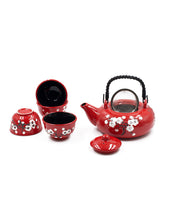 Încărcați imaginea în vizualizatorul galeriei - Set de ceai 5 bucăți cu flori de prune albă