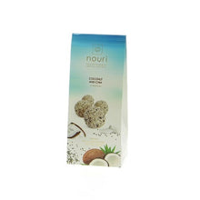 Încărcați imaginea în vizualizatorul galeriei - Trufe vegane Nouri cu nucă de cocos și chia 10 buc.