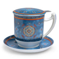 Tea cup with strainer Agadir 380 ml