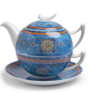 Agadir 3-piece fine bone china tea set