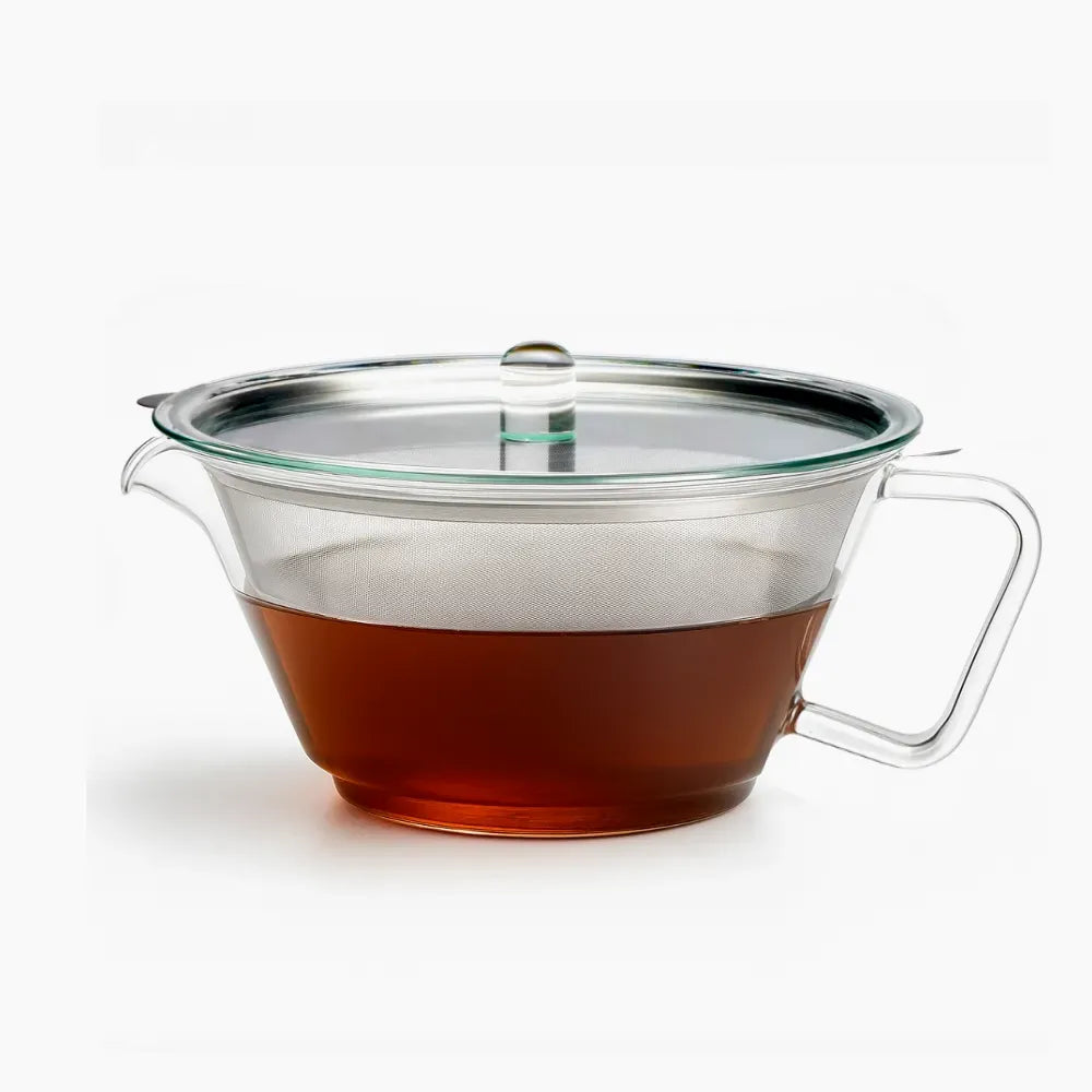 Чайник от йенско стъкло Globe 1.3 л S С Цедка О – Trendglas Jena