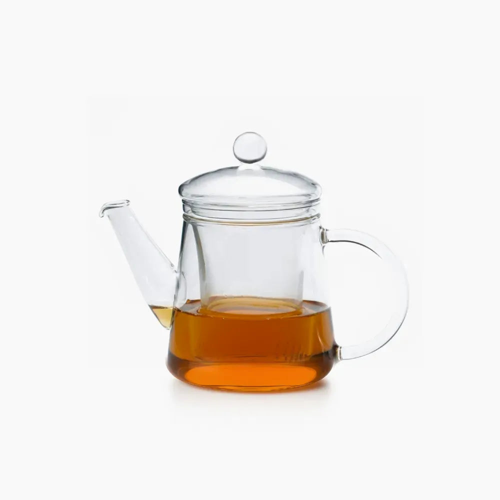 Чайник от йенско стъкло Puck 0.4 л С Филтър – Trendglas Jena