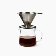 Кана от йенско стъкло Pour Over For Two С Филтъ – Trendglas Jena