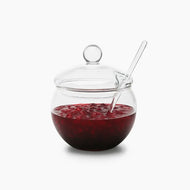 Буркан от йенско стъкло Jam Със Стъклена Бъркалка – Trendglas Jena