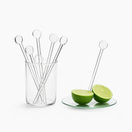 Стъклена от йенско стъкло Бъркалка 14 См (6 Бро – Trendglas Jena