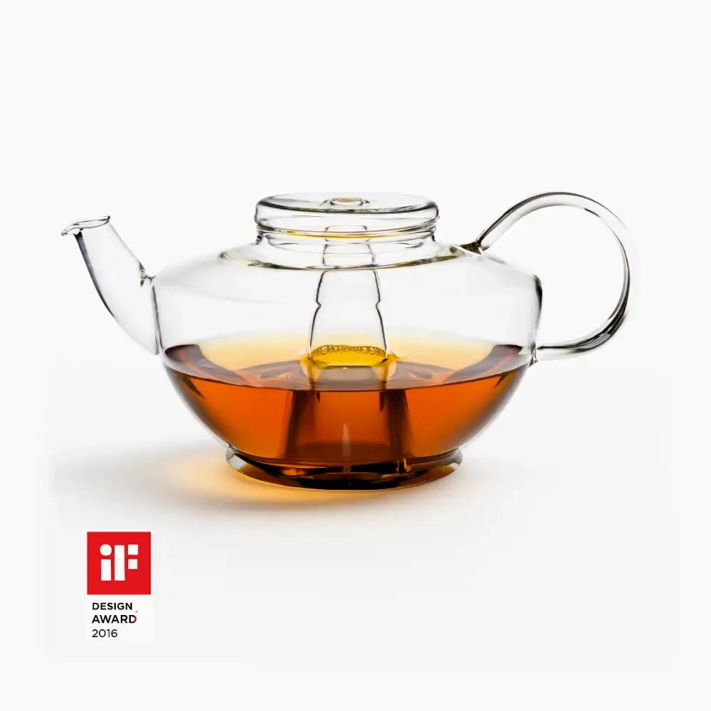 Чайник от йенско стъкло Lumos С Подгряваща Пост – Trendglas Jena