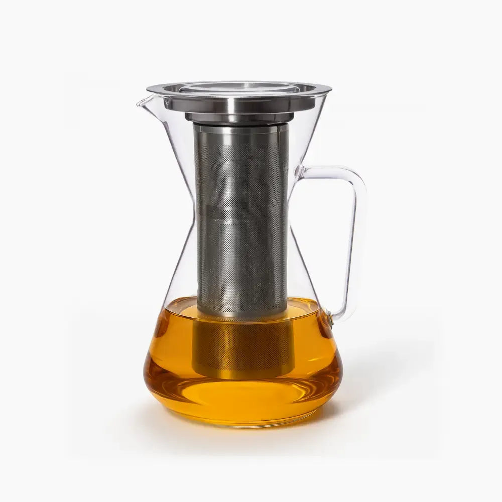 Чайник от йенско стъкло Mora С Метална Цедка – – Trendglas Jena