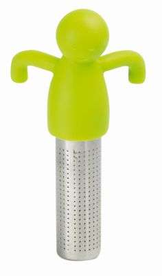 Цедка за чай „Филтър зелено човече“ зелена