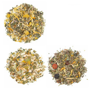 Set promo "Sanatate din plante" - 4 tipuri de ceai de plante 50g fiecare.