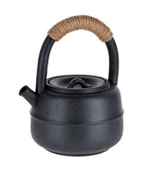 Cast iron teapot dark brown Mailin 0.450l.