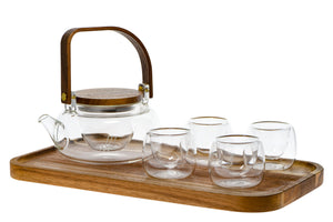 Set de ceai din 3 piese Tea for One Emilia