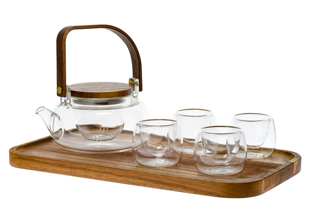 Set de ceai din 3 piese Tea for One Emilia