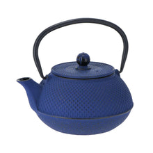 Load image into Gallery viewer, Japanese cast iron teapot Tetsu black 1.2l.
