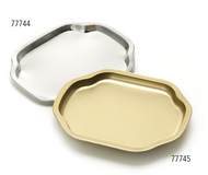 Mini gold tray for gift wrapping