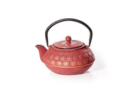 Cast iron teapot red-gold with Guizhou relief 500 ml