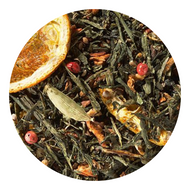 Green tea Sencha orange biscuits
