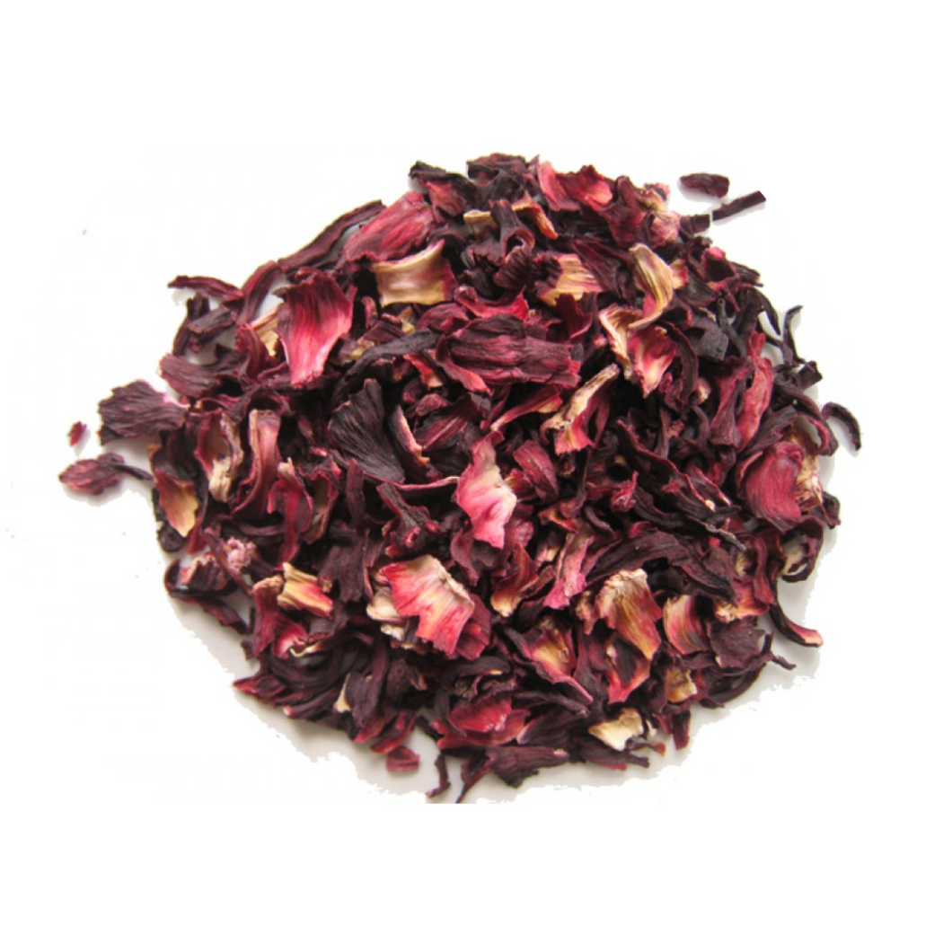 КАРКАДЕ, ХИБИСКУС, КИТАЙСКА РОЗА ЦВЯТ (Hibiscus sabdariffa L.) НАСИПЕН ЧАЙ