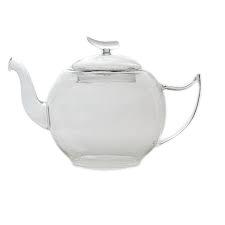 Стъклена кана за чай Epsilon 1,2л.