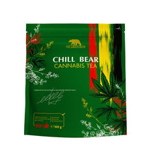 Заредете изображение във визуализатора на галерията – Chill Bear Canabis Tea за намаляване на стреса- насипен чай 160гр.
