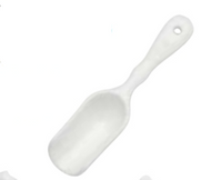 Porcelain tea spatula, 11 cm.