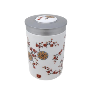 Cutie de ceai „Cherry Blossom” cu capac pentru protejarea aromei, 100g.