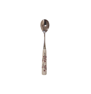 Teaspoon with porcelain handle Cherry Blossom, 14cm.
