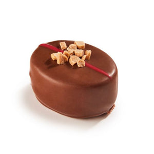 Belgian Chocolatier Chili pepper & salted caramel creme  + fudge pieces 1 брой