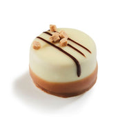 Belgian Chocolatier CARAMEL FUDGE Caramel creme with mini fudge cube 1 брой