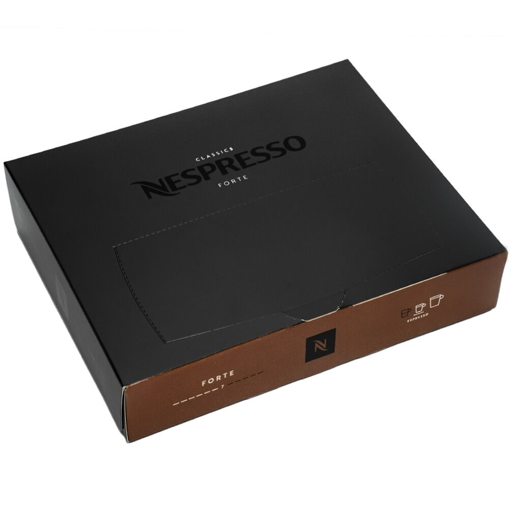nespresso espresso forte 50 capsule box
