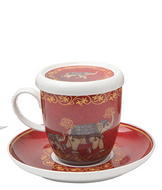 Nelson tea cup with strainer 380 ml