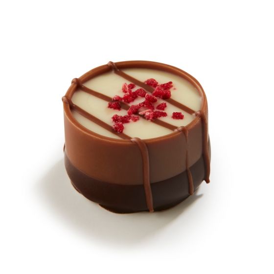 Belgian Chocolatier Noix de Framboise пралини с малини 1 брой