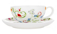 Tea cup with saucer Fleurette 180 ml