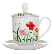 Tea cup with strainer Lotta 380 ml