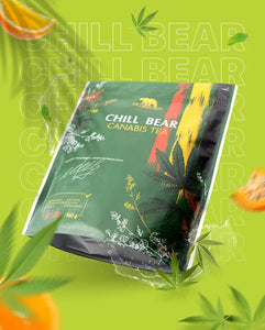 Chill Bear Canabis Tea за намаляване на стреса- насипен чай 160гр.